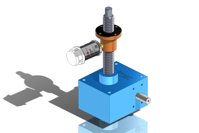 Automatic Lubrication System for Mechanical Screw-Jacks: UNIMEC is